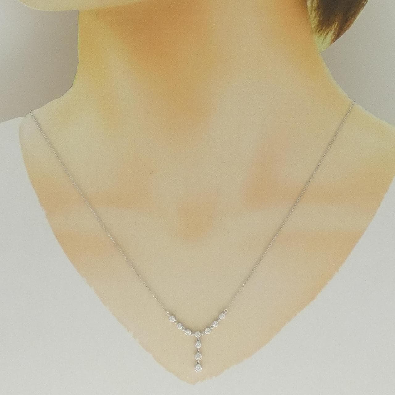 ポンテヴェキオ ダイヤモンド ネックレス 0.25CT