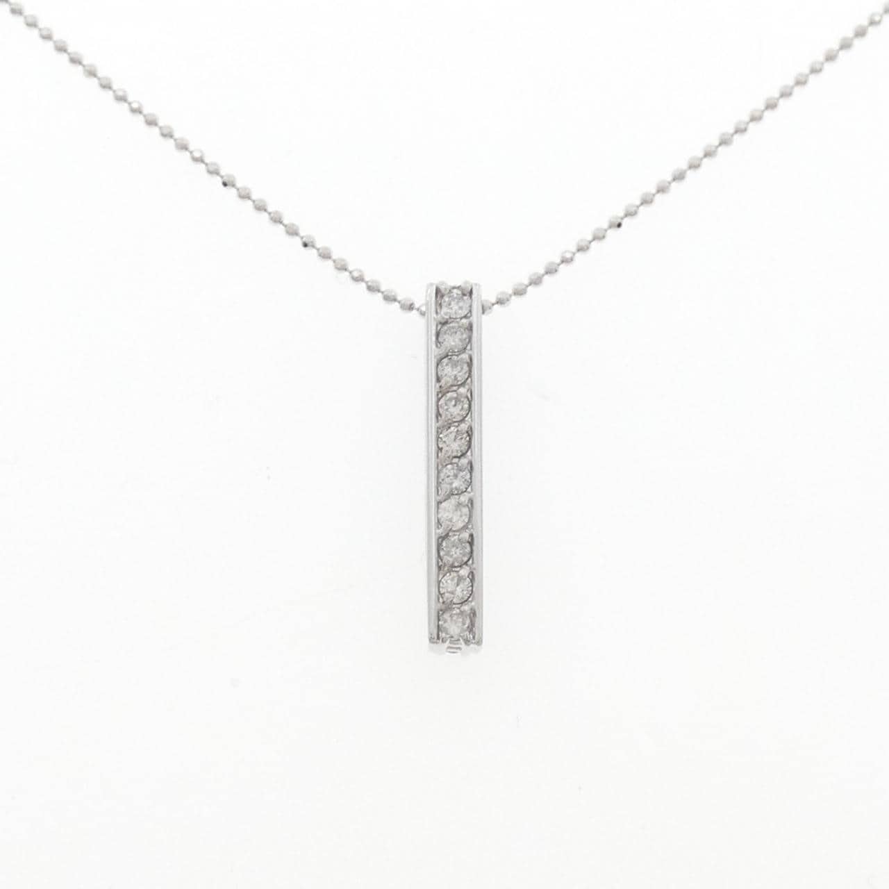 K18WG サファイヤ ネックレス