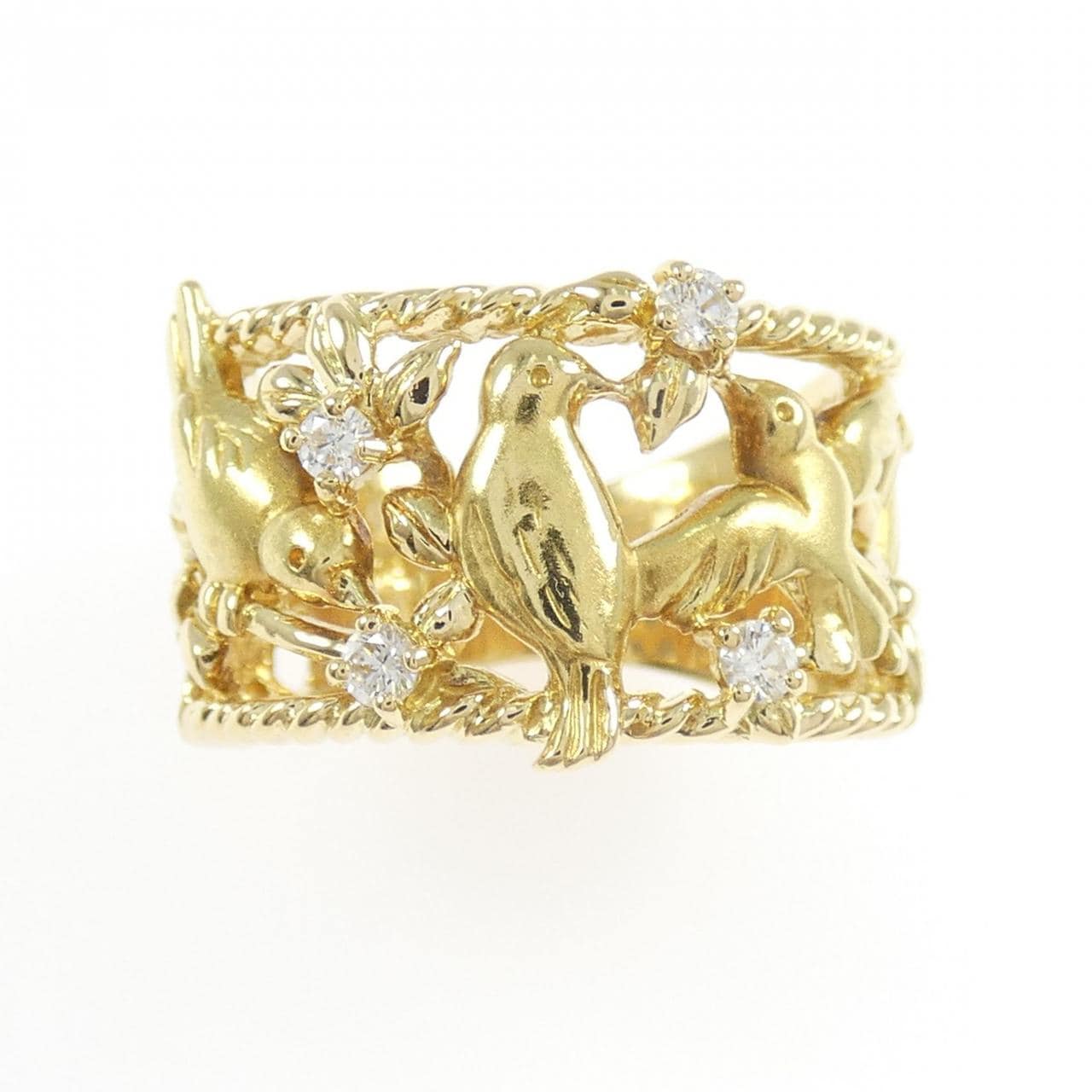 タサキ ダイヤモンド リング 0.11CT