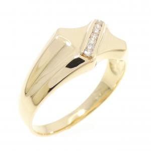 【新品】K18YG ダイヤモンド リング 0.14CT