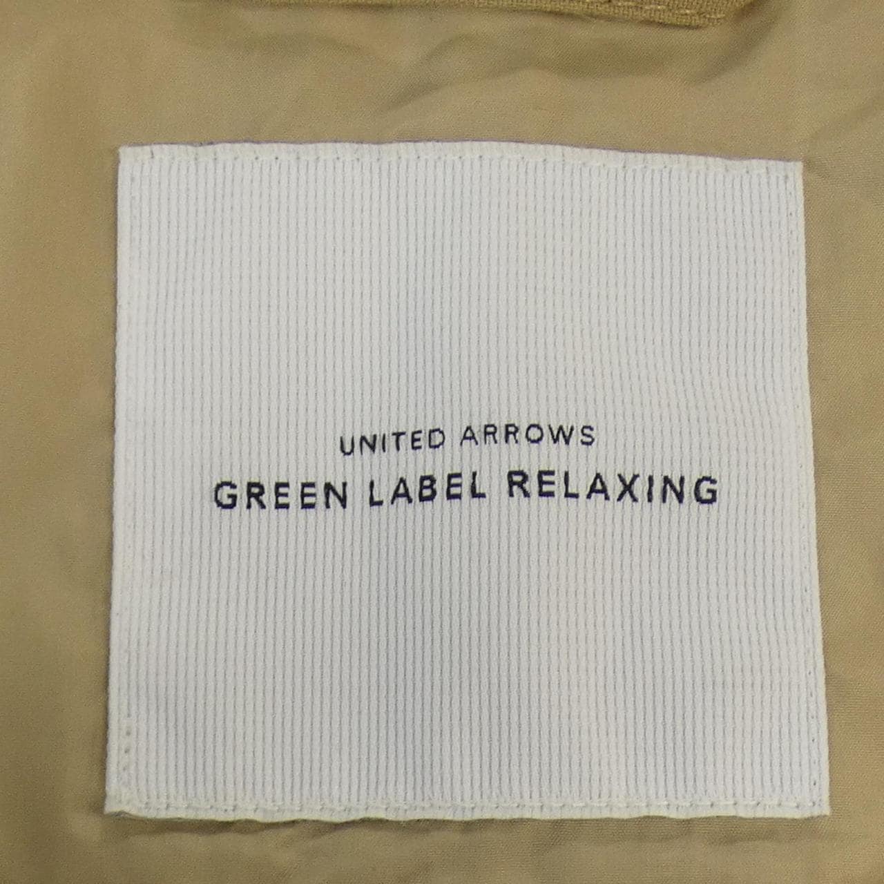 グリーンレーベルリラクシング green label relaxing トレンチコート