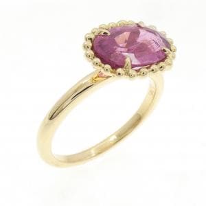 K18YG トルマリン リング 2.16CT