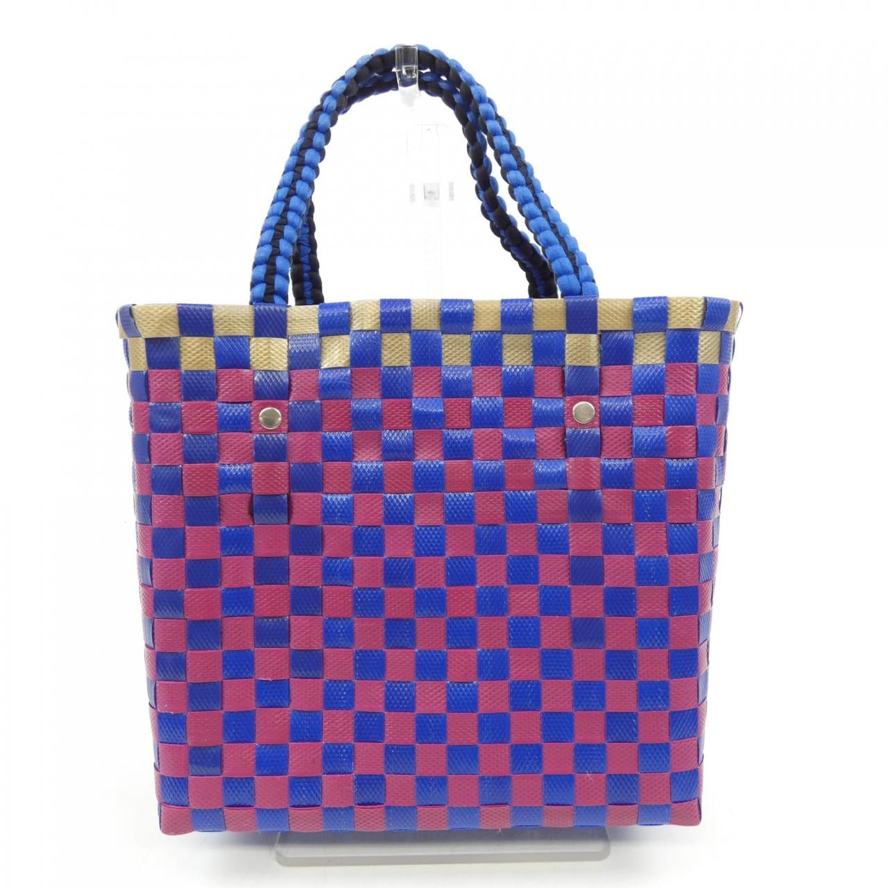 マルニ MARNI MARI MARKET JERSEY HANDLE BASKET SHMH0013A0 BAG