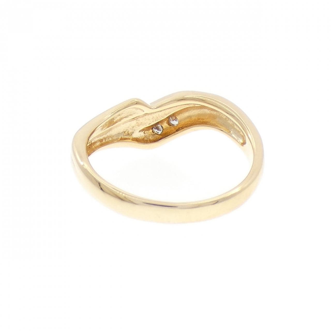 K18YG ダイヤモンド リング