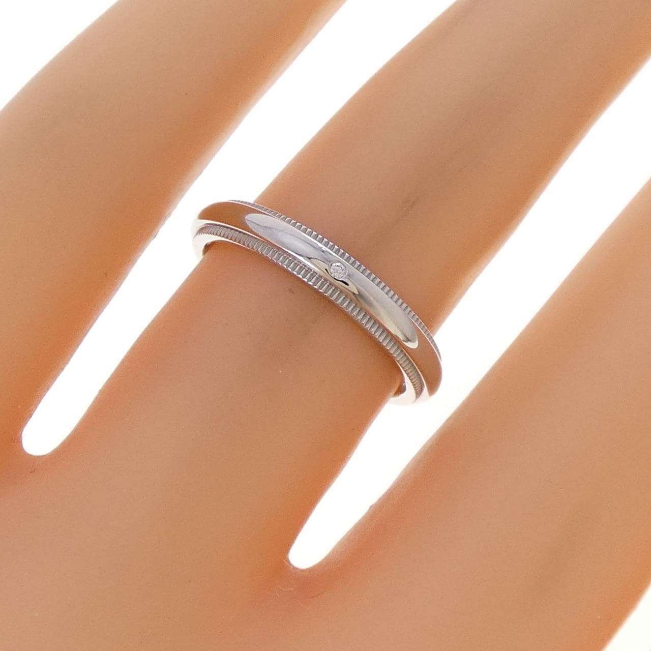 ティファニー ミルグレイン リング