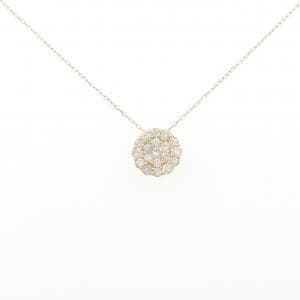 K18YG ダイヤモンド ネックレス 0.30CT