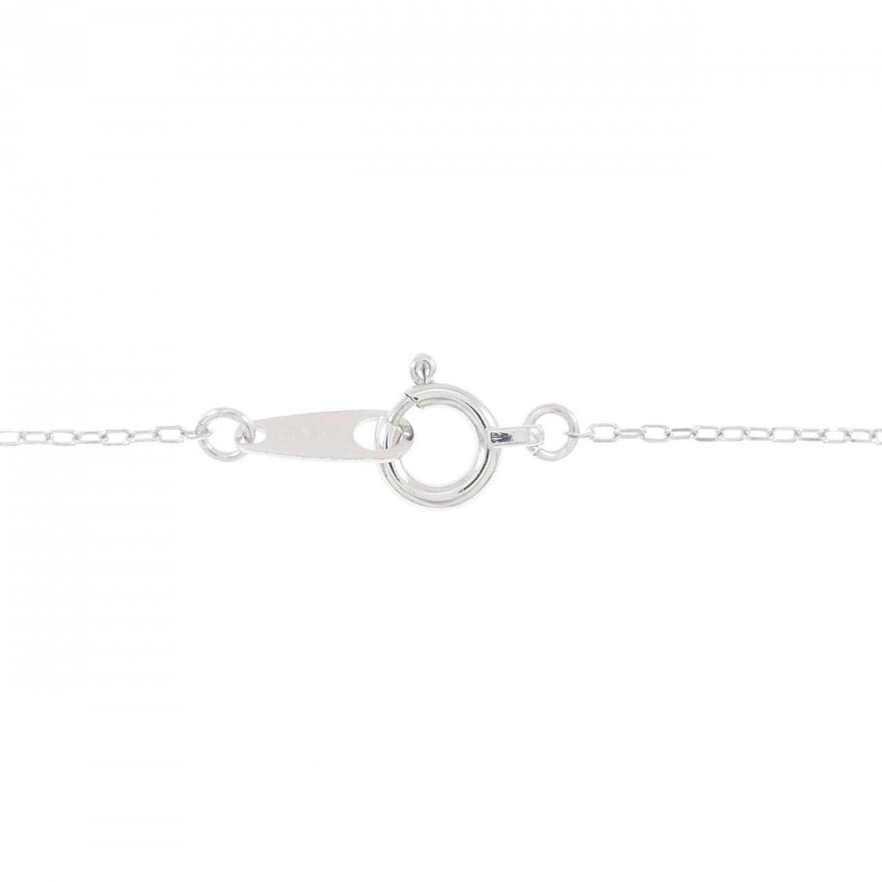 K18WG ダイヤモンド ネックレス 0.07CT