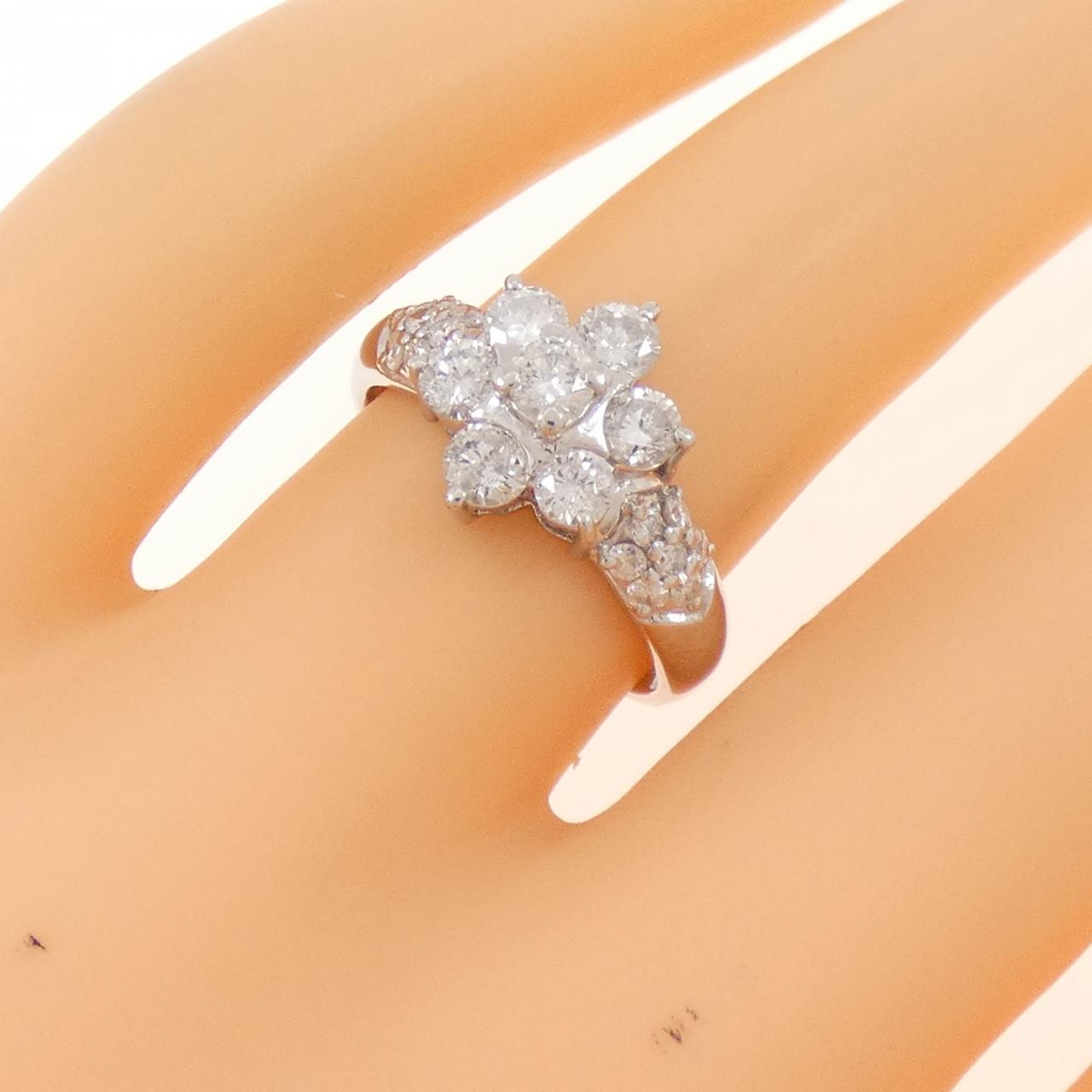 PT900 ダイヤモンド リング 1.00CT