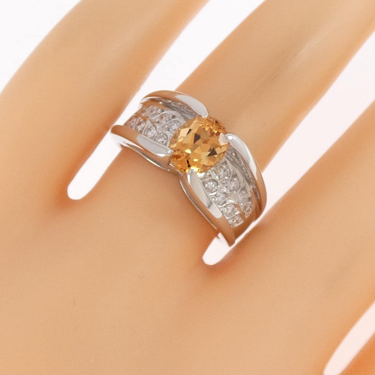 PT900 インペリアルトパーズ リング 1.35CT
