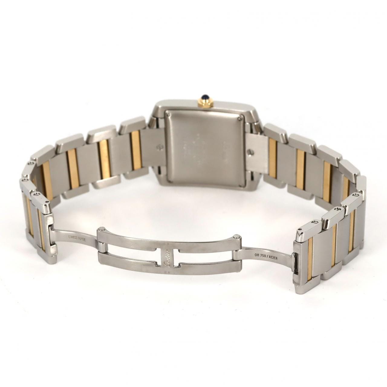 カルティエ タンクフランセーズLM コンビ W51005Q4 SSxYG 自動巻