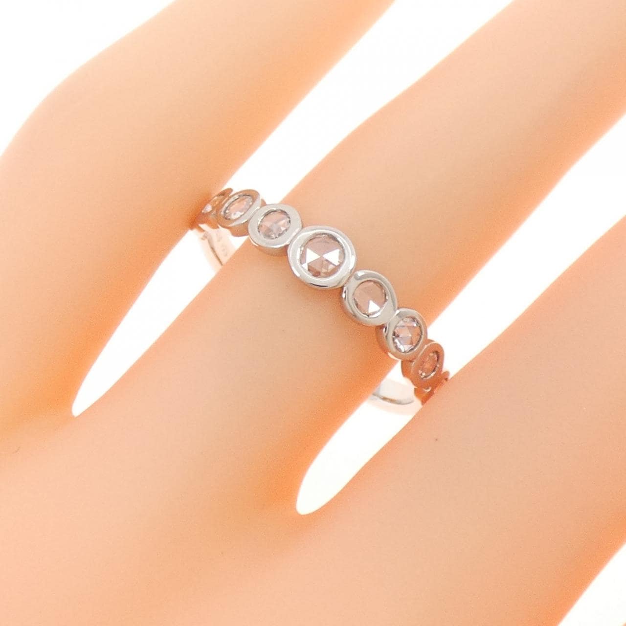 PT950 ダイヤモンド リング 0.25CT