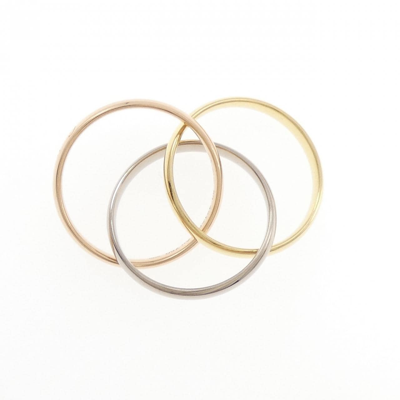 Cartier Trinity小号戒指