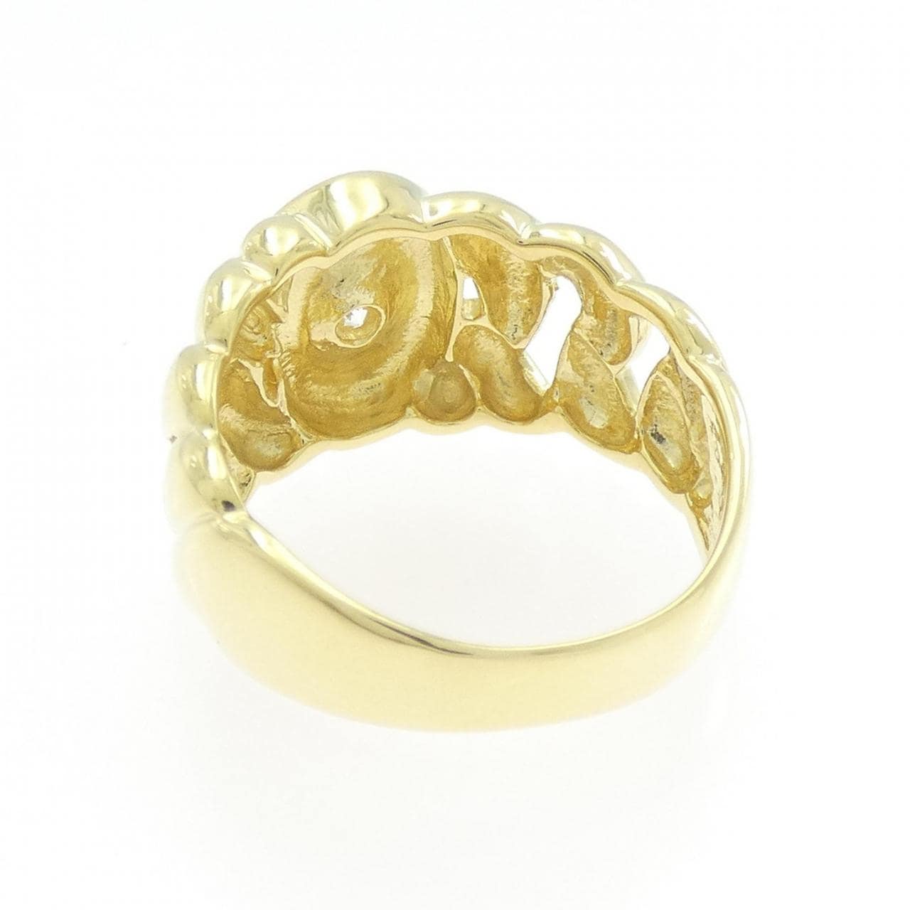 K18YG ダイヤモンド リング 0.200CT