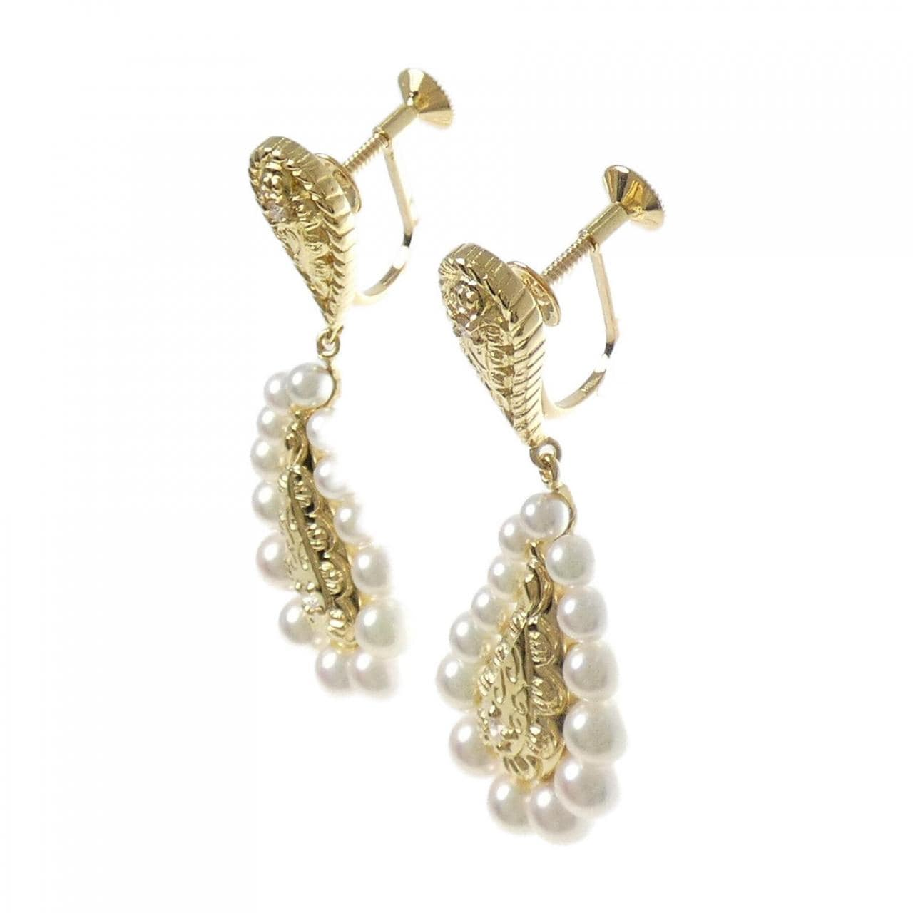 ミキモト アコヤパール イヤリング