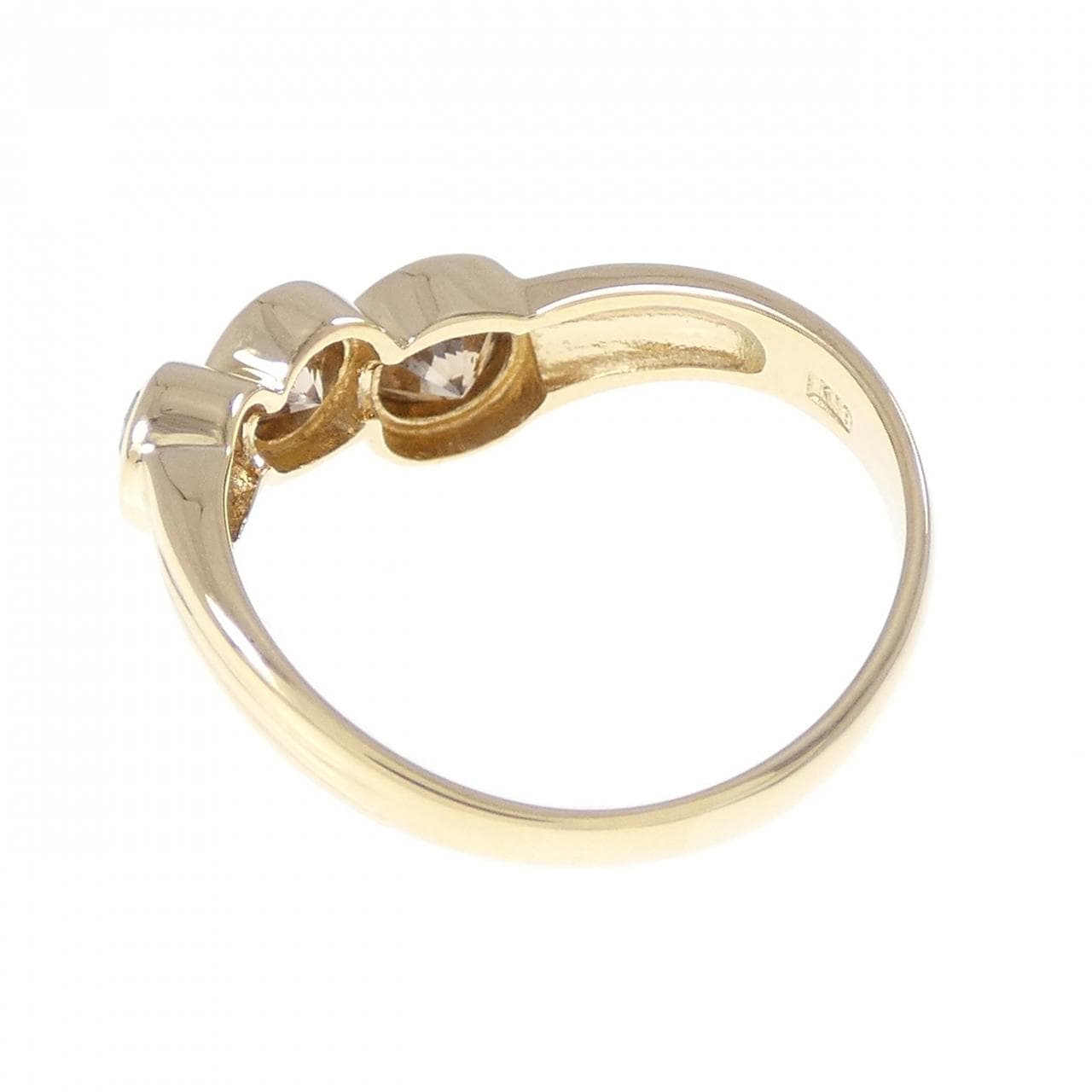 K18YG ダイヤモンド リング 1.02CT