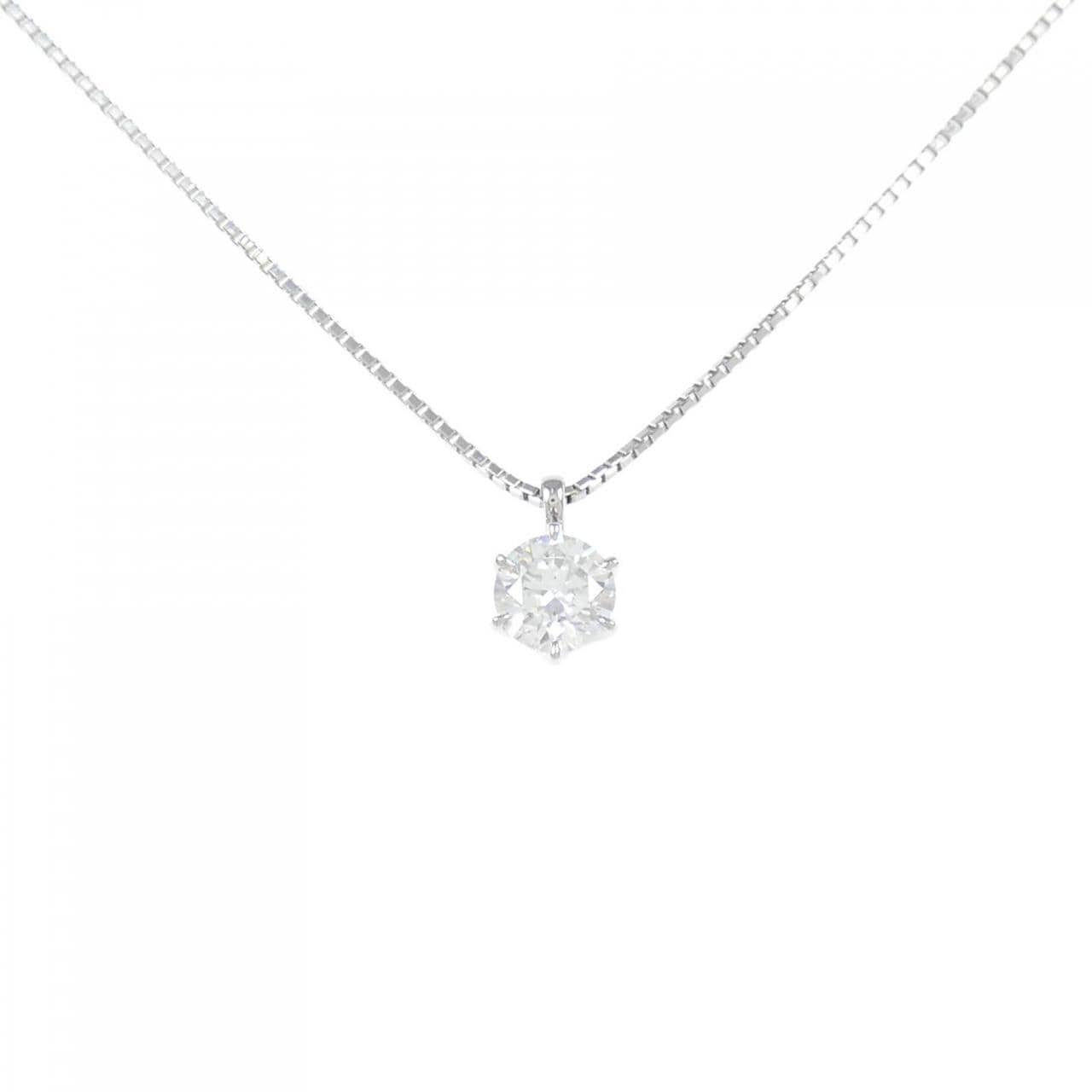 [BRAND NEW] PT Diamond Necklace 0.50CT D SI2 3EXT