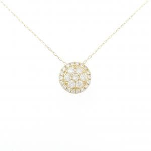 【リメイク】K18YG ダイヤモンド ネックレス 0.30CT