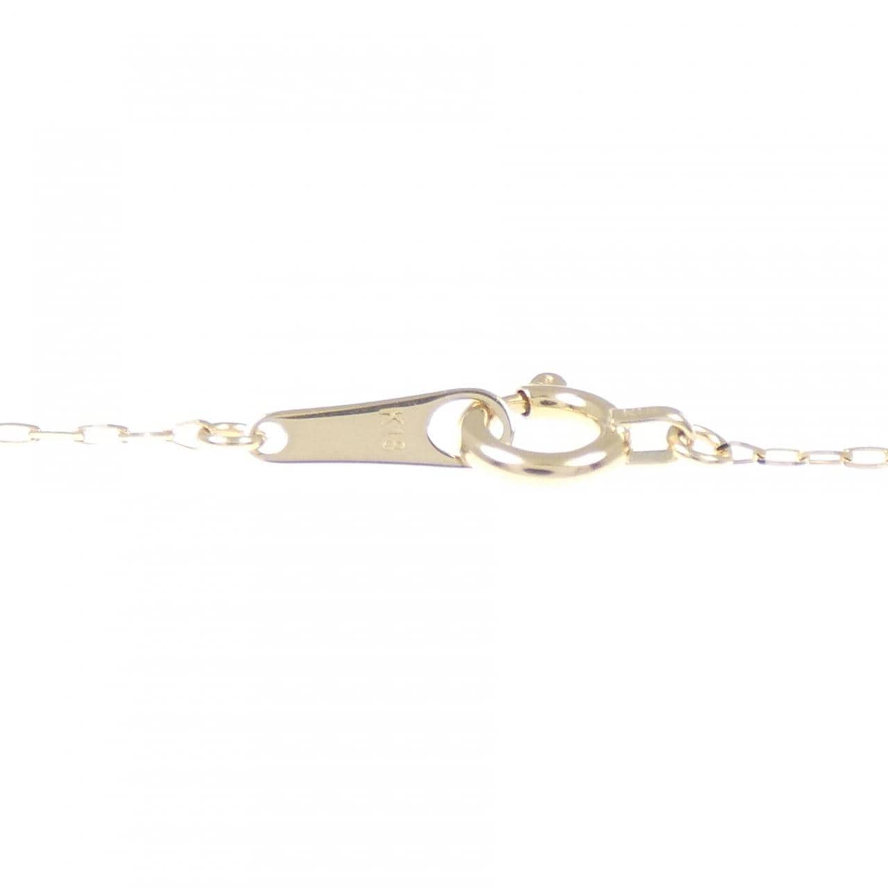 【新品】K18YG トルマリン ネックレス 0.91CT