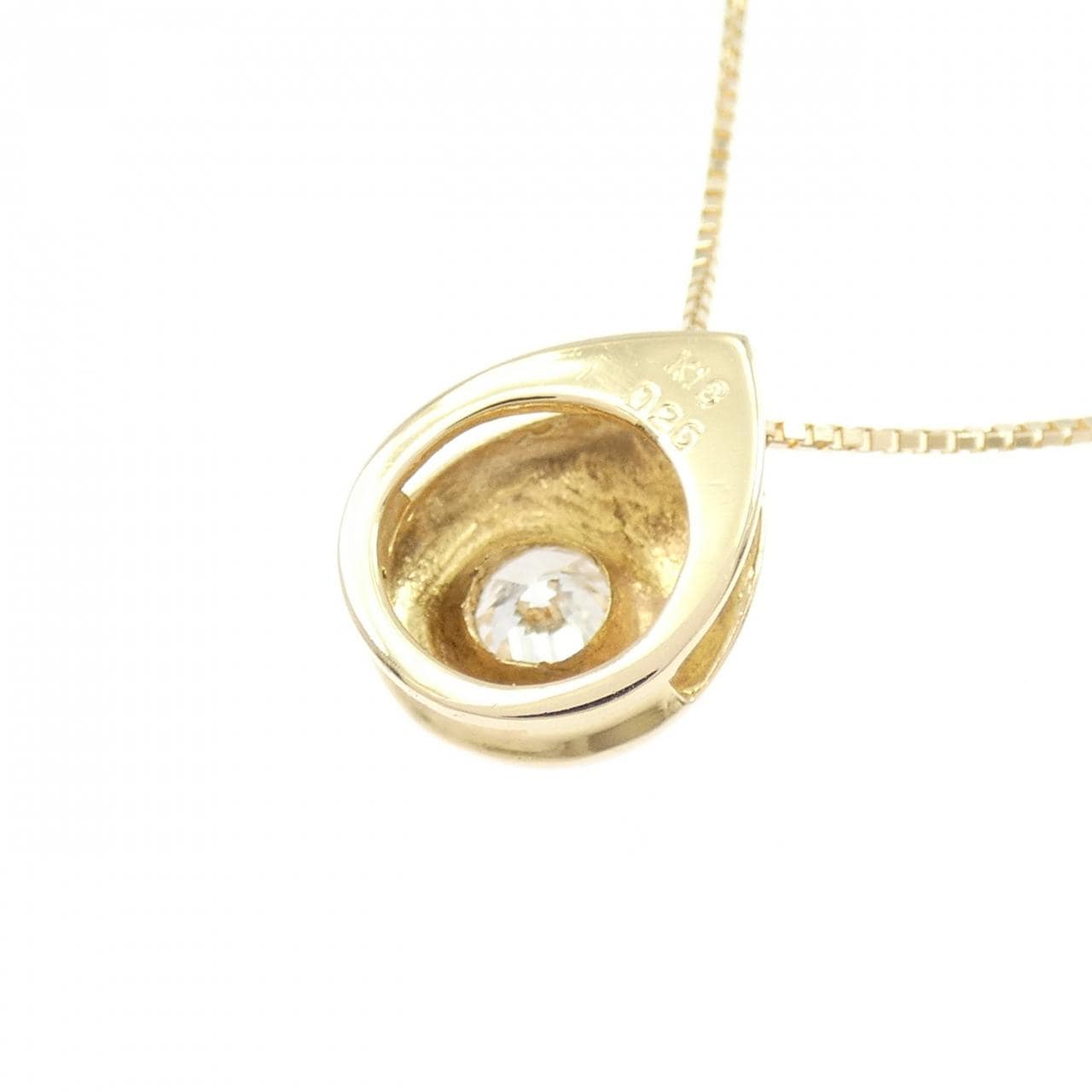 K18YG ダイヤモンド ネックレス 0.26CT
