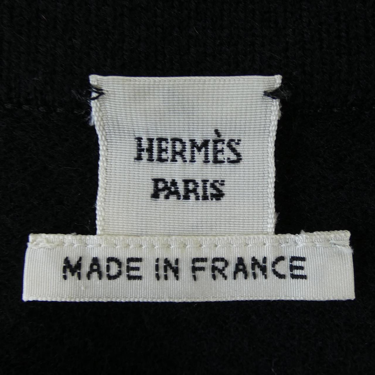 エルメス HERMES CLIC-CLAC 37-7751 ツイルレーヌ カーディガン