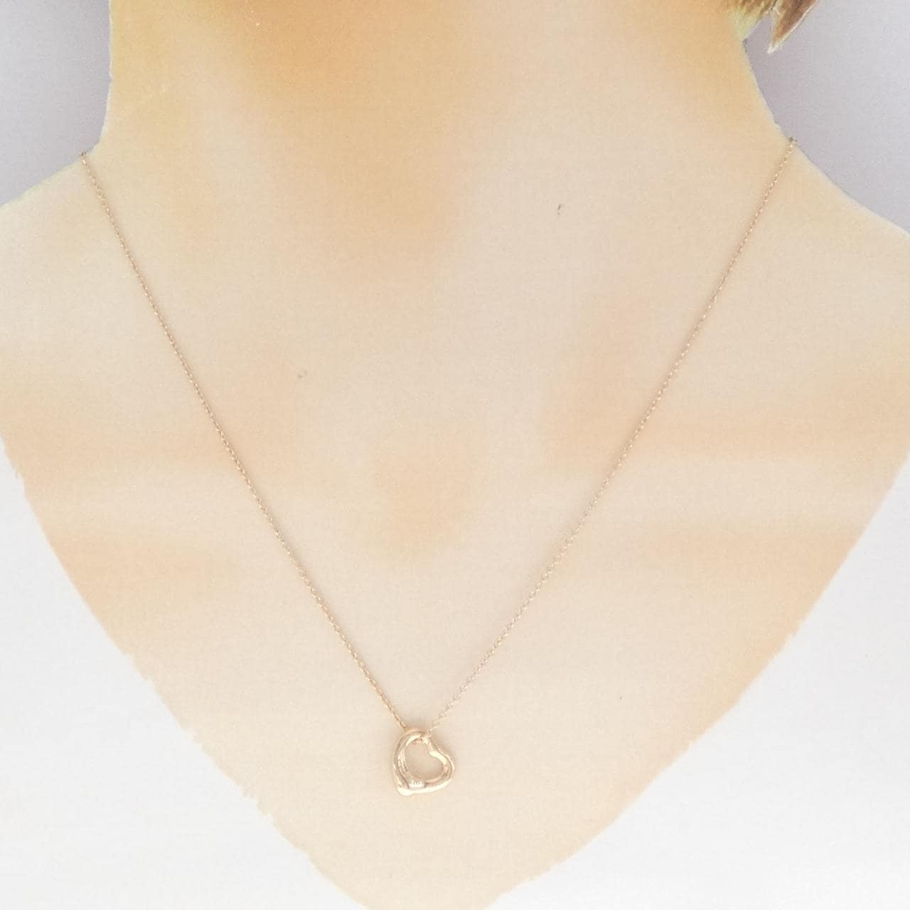 ティファニー オープンハート ネックレス