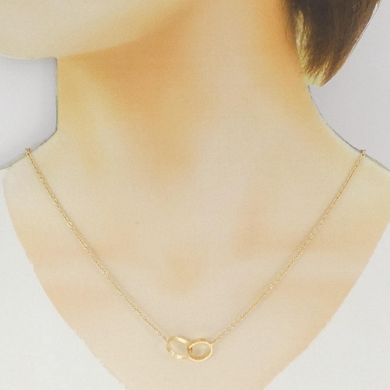 カルティエ ベビーラブ ネックレス