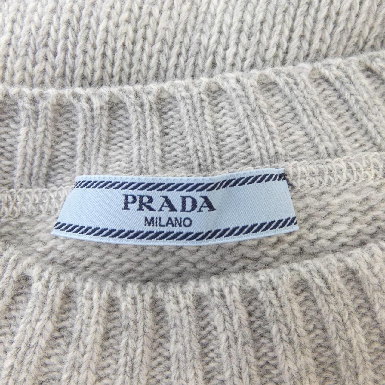 プラダ PRADA インターシャロゴ P24U1T S231 1YMW ニット