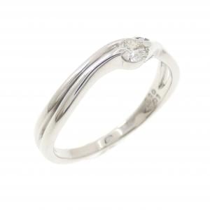 K18WG ダイヤモンド リング 0.10CT