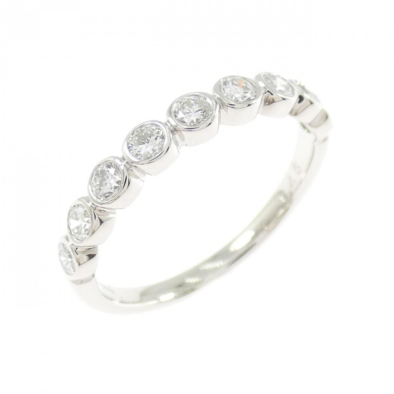 PT900 ハーフエタニティ ダイヤモンド リング 0.45CT