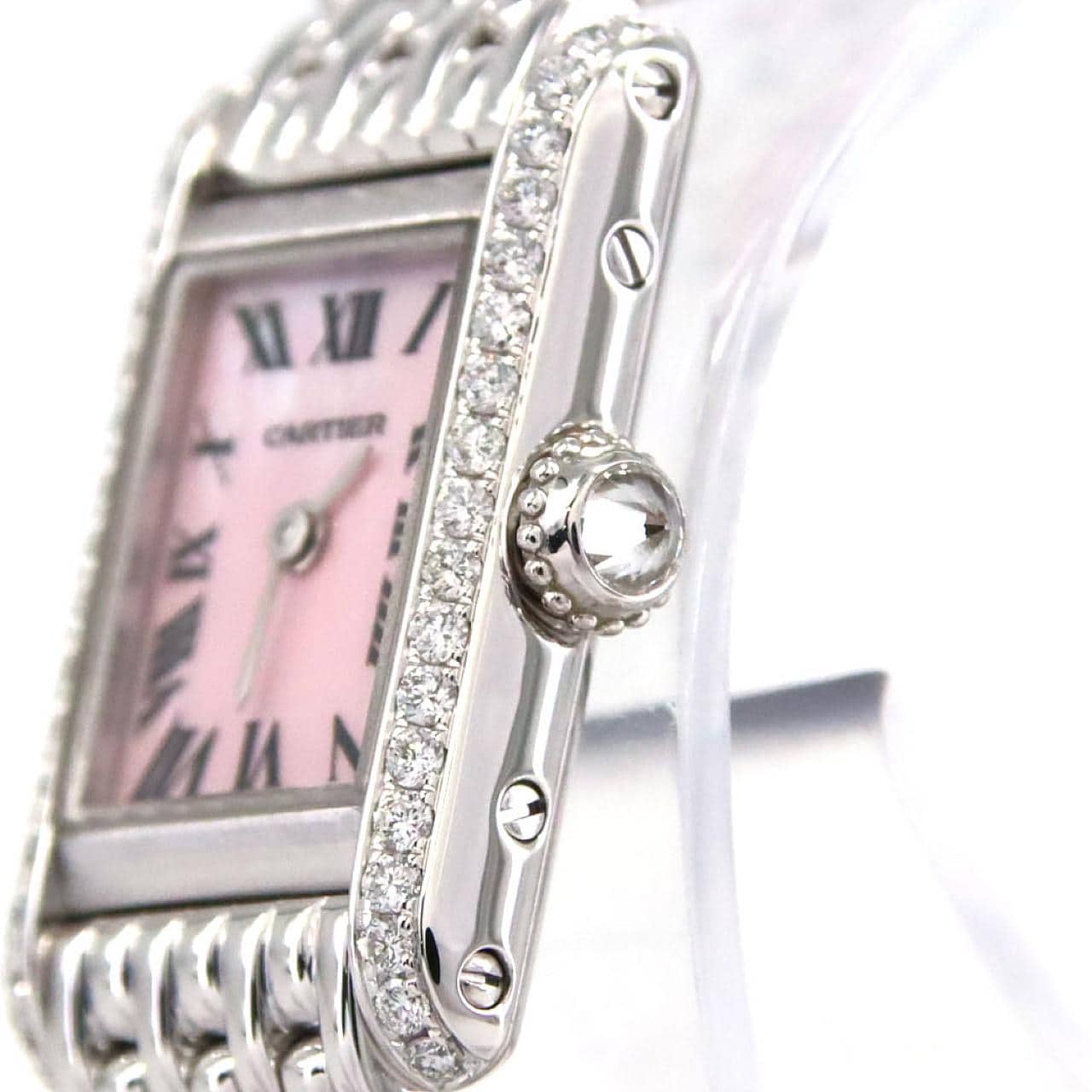 カルティエ ミニタンク WG/D WB2031U3 WG クォーツ