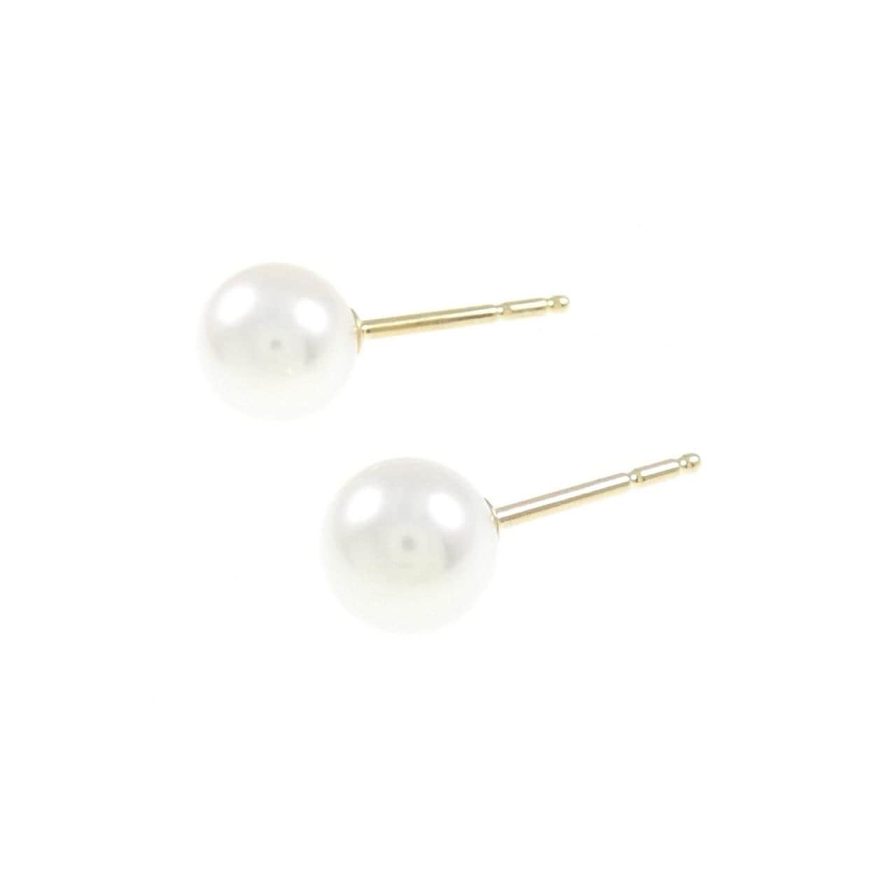 MIKIMOTO Akoya pearl earrings 6.9mm