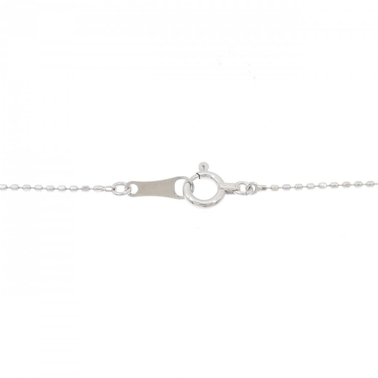 K18WG ダイヤモンド ネックレス 0.3CT