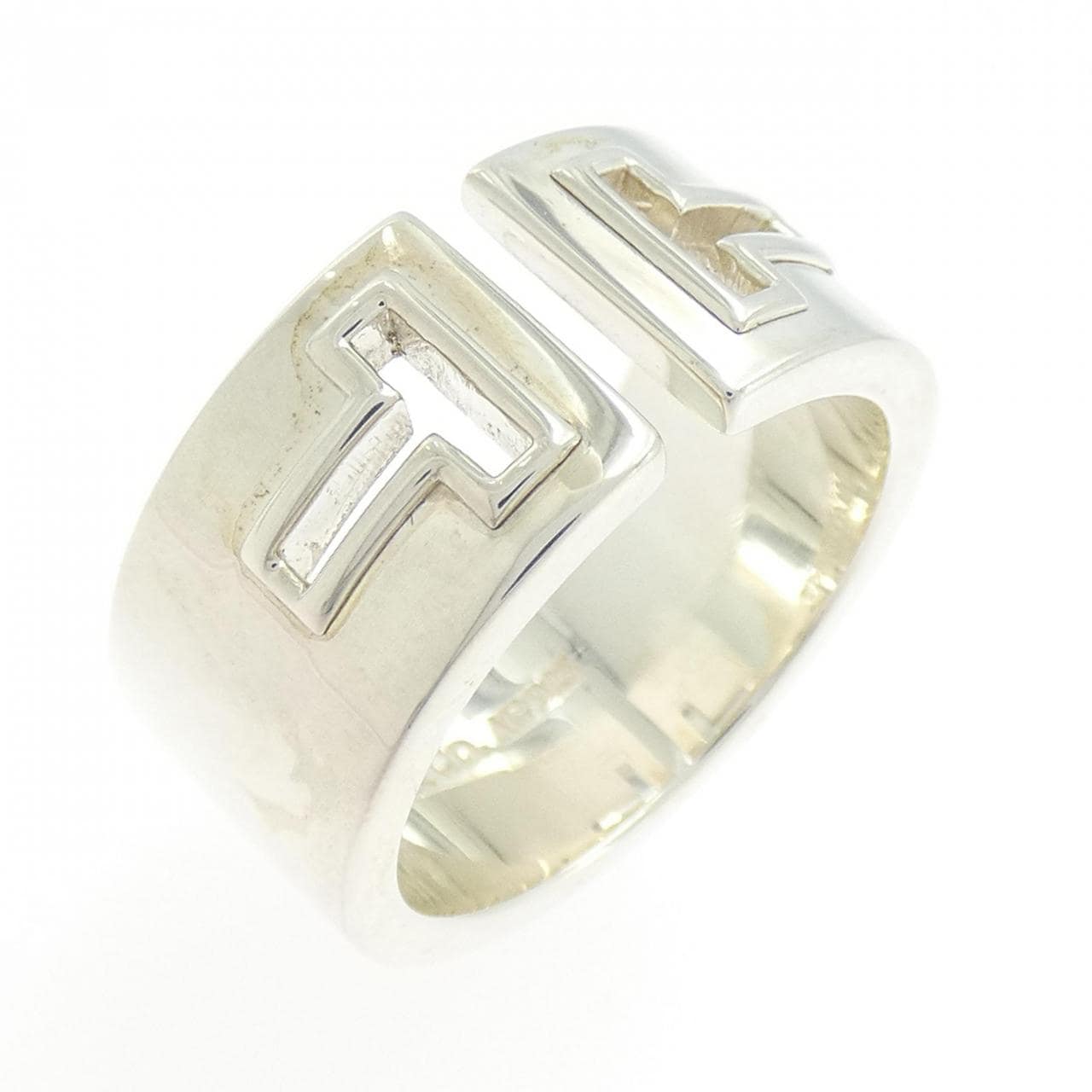 ティファニー Tカットアウト リング