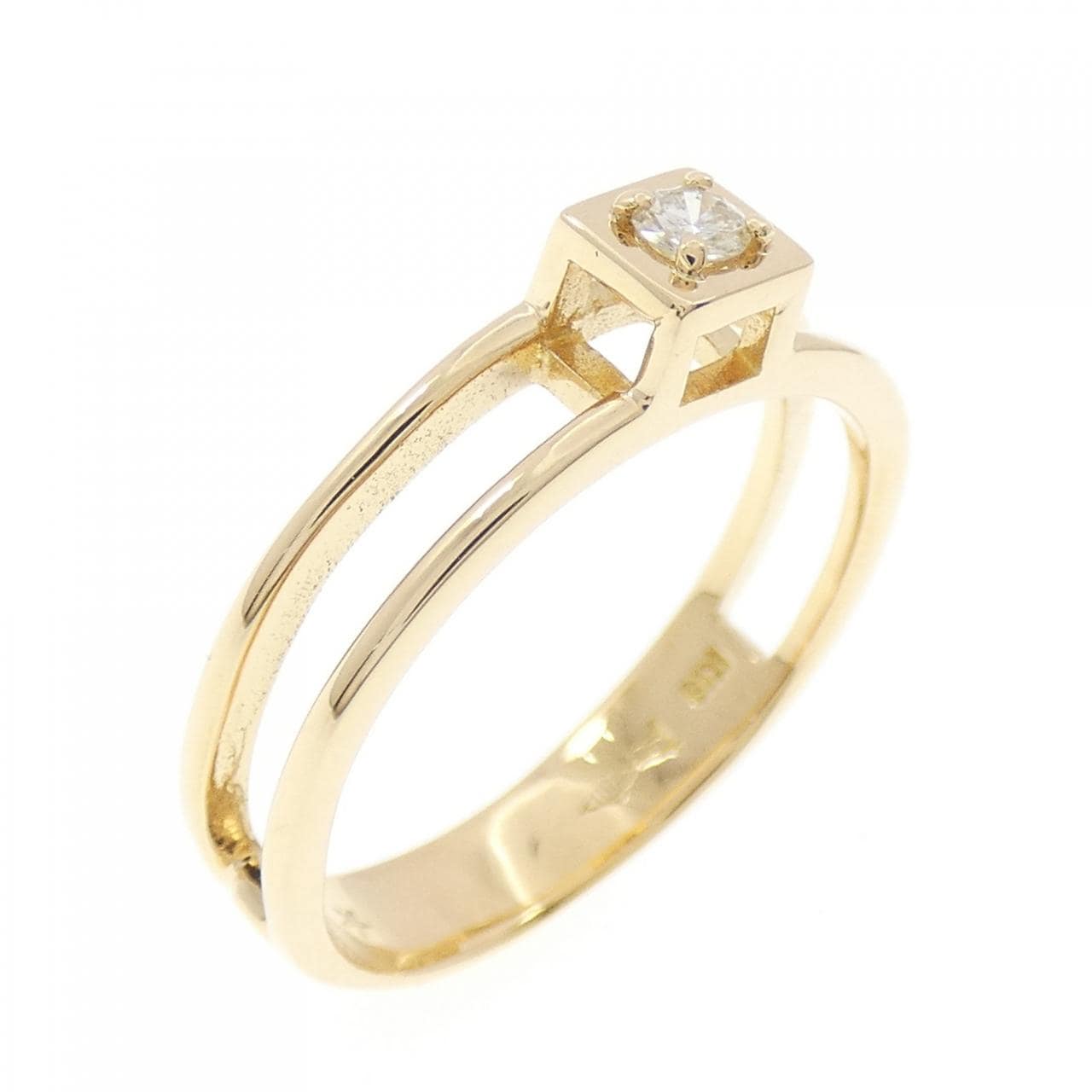 ギンザ タナカ ダイヤモンド リング 0.08CT