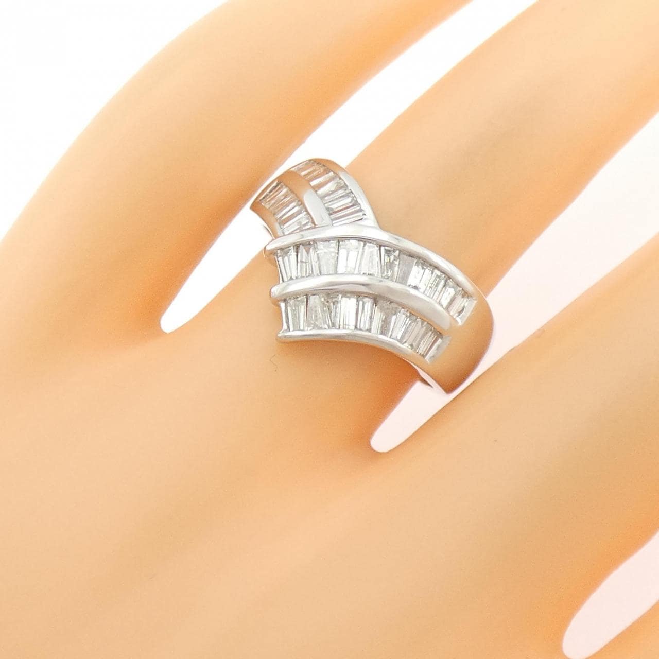PT900 ダイヤモンド リング 1.05CT