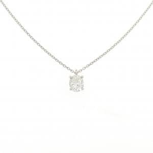 【リメイク】PT900/PT850 ダイヤモンド ネックレス 0.383CT F SI2 オーバルカット