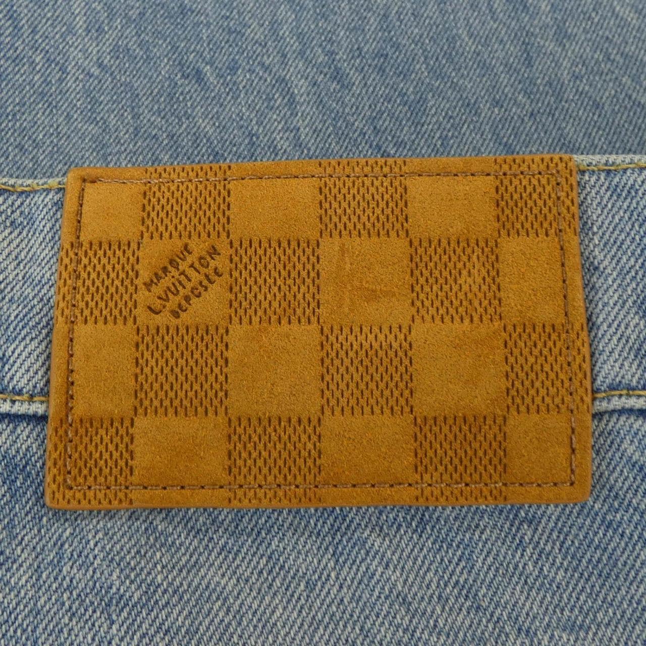 ルイヴィトン LOUIS VUITTON ワイドレッグフィットデニムパンツ HSD50WPCP ジーンズ