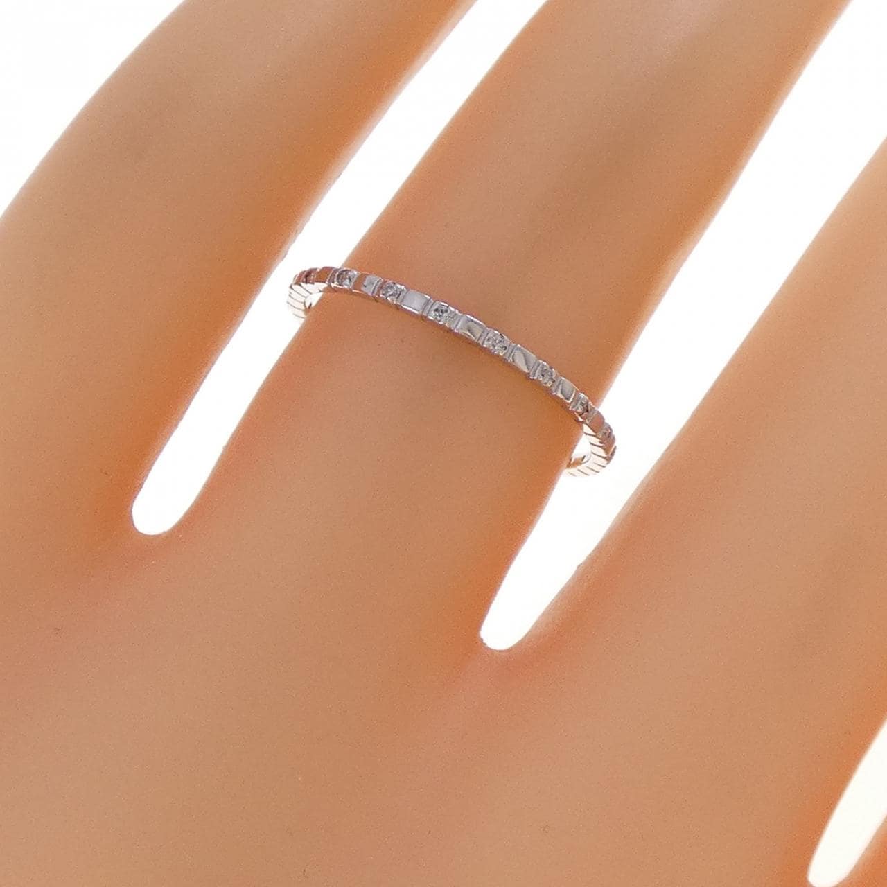 K10WG ダイヤモンド リング 0.03CT