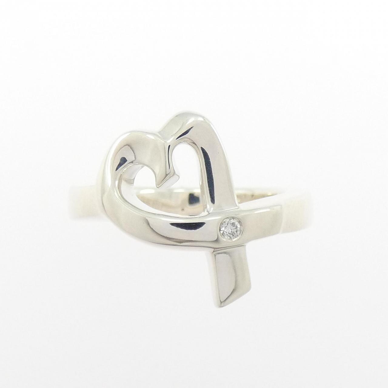 ティファニー ラビングハート リング