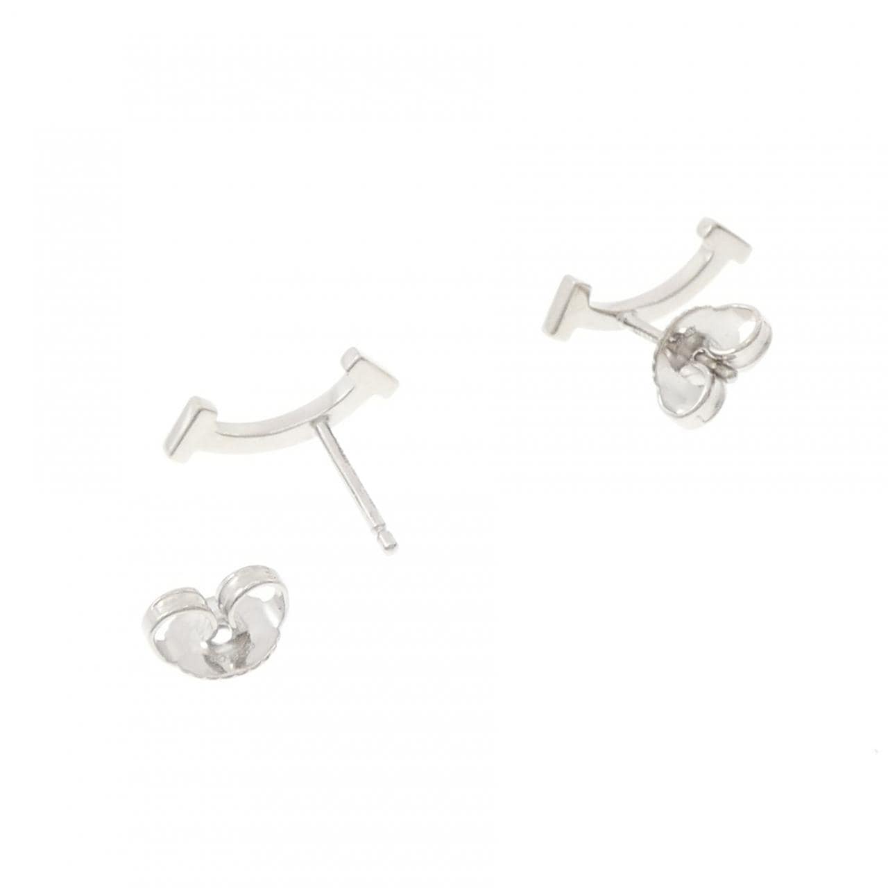 ティファニー Tスマイル ピアス