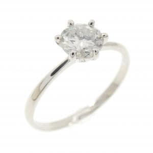 PT900 ソリティア ダイヤモンド リング 0.522CT