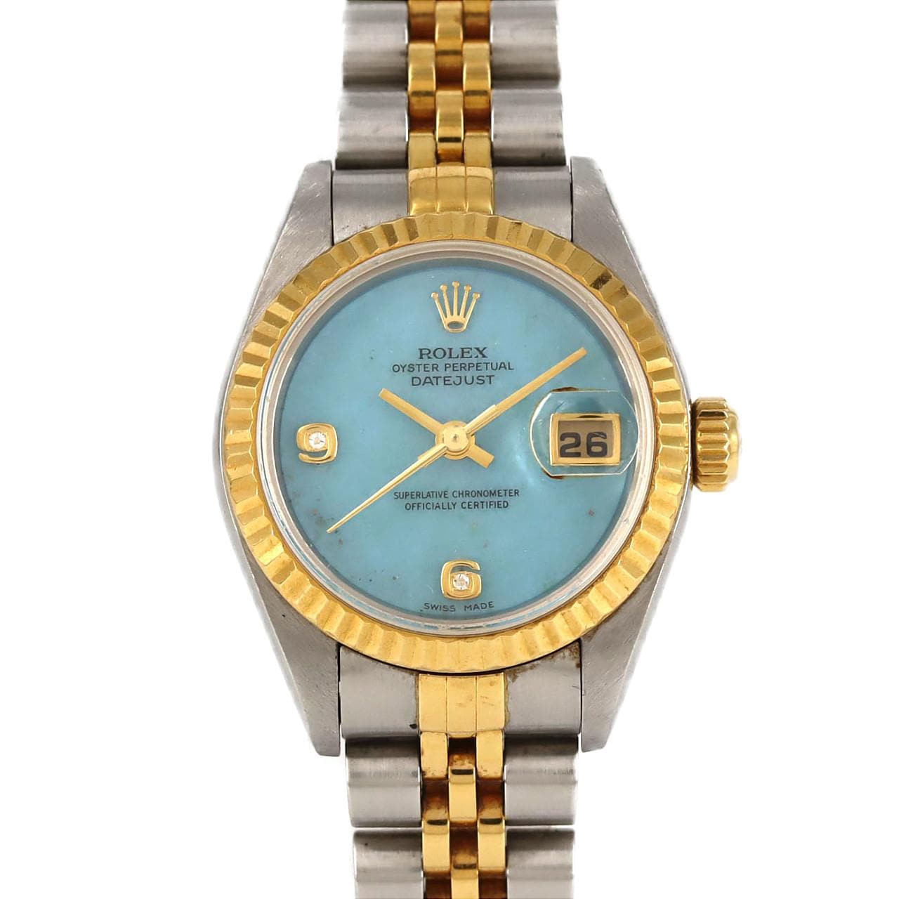 ロレックス デイトジャスト 79173 2BR SSxYG 自動巻 A番