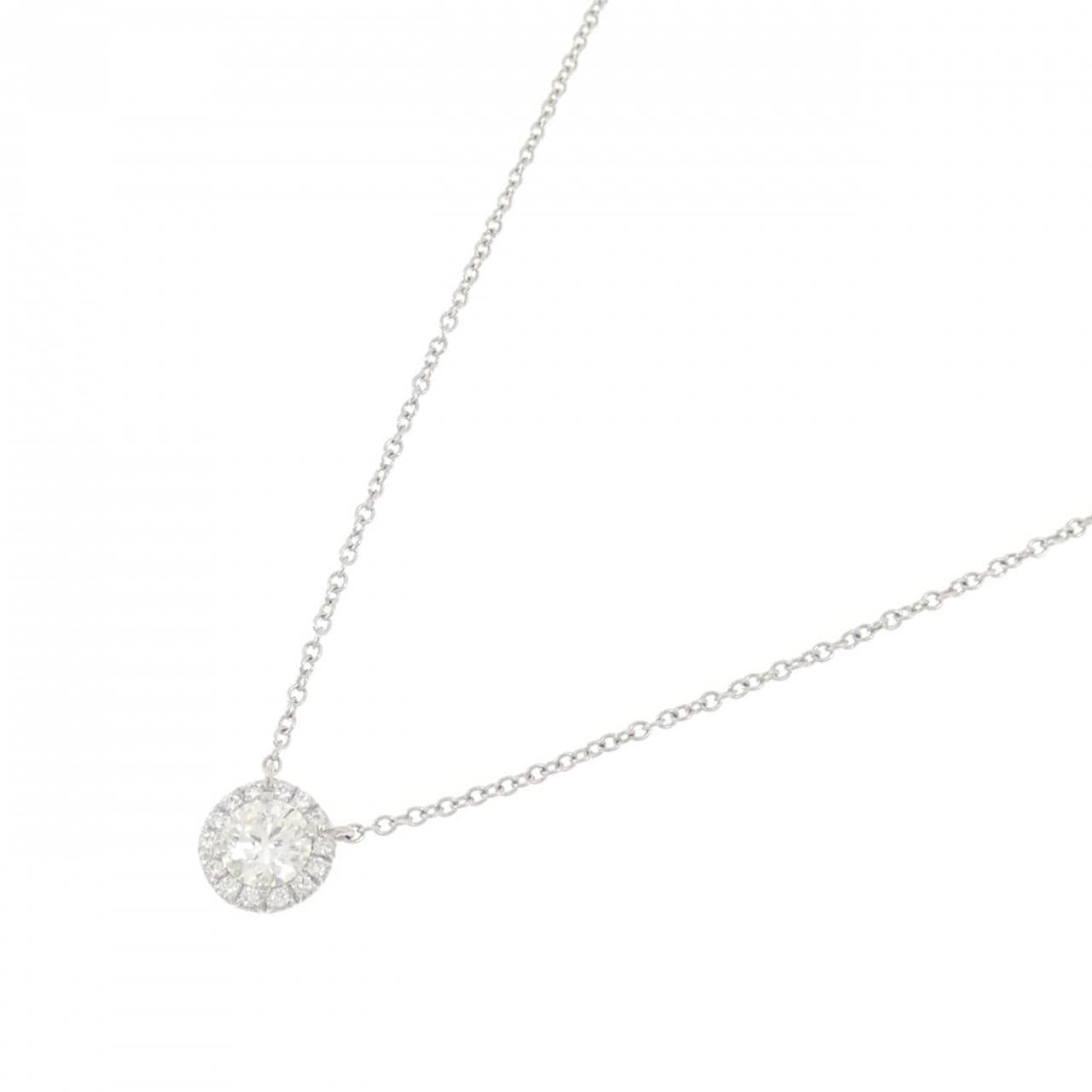 ティファニー ダイヤモンド ネックレス 0.37CT J IF 3EXT