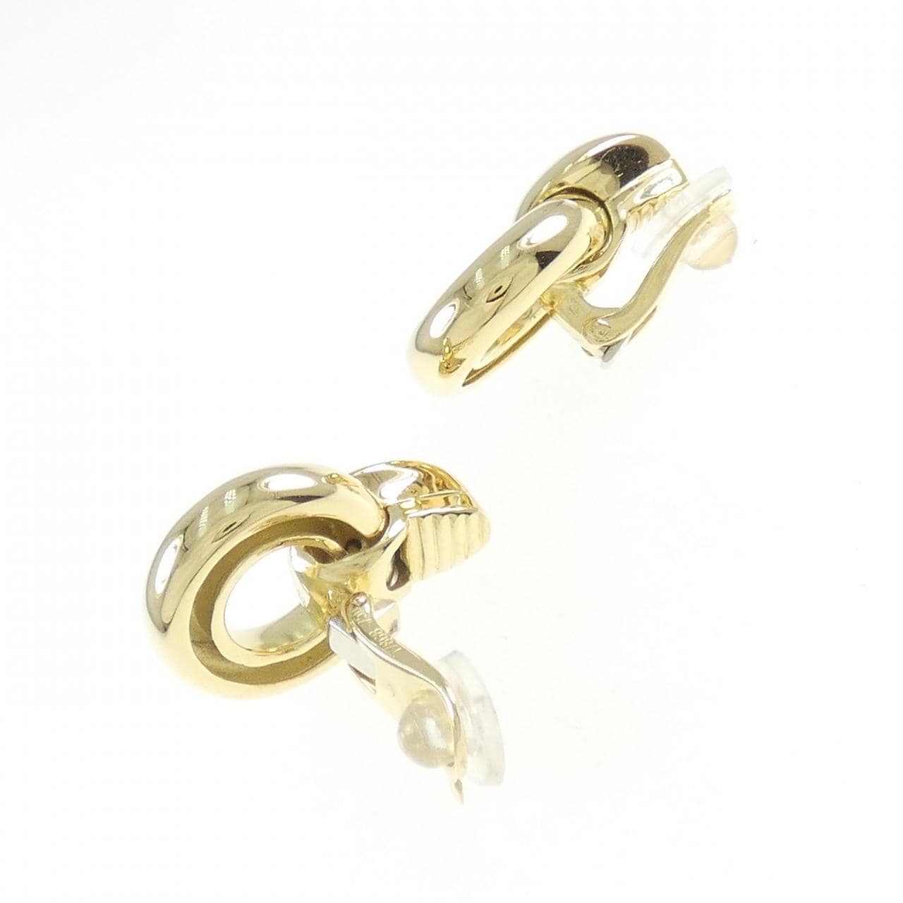 HERMES 750YG Earrings
