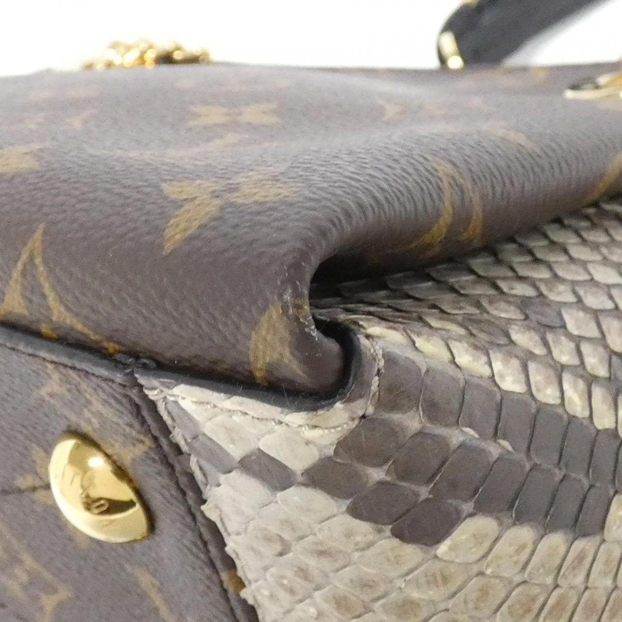 ルイヴィトン エキゾチック レザー スレンヌBB N96952 ショルダーバッグ