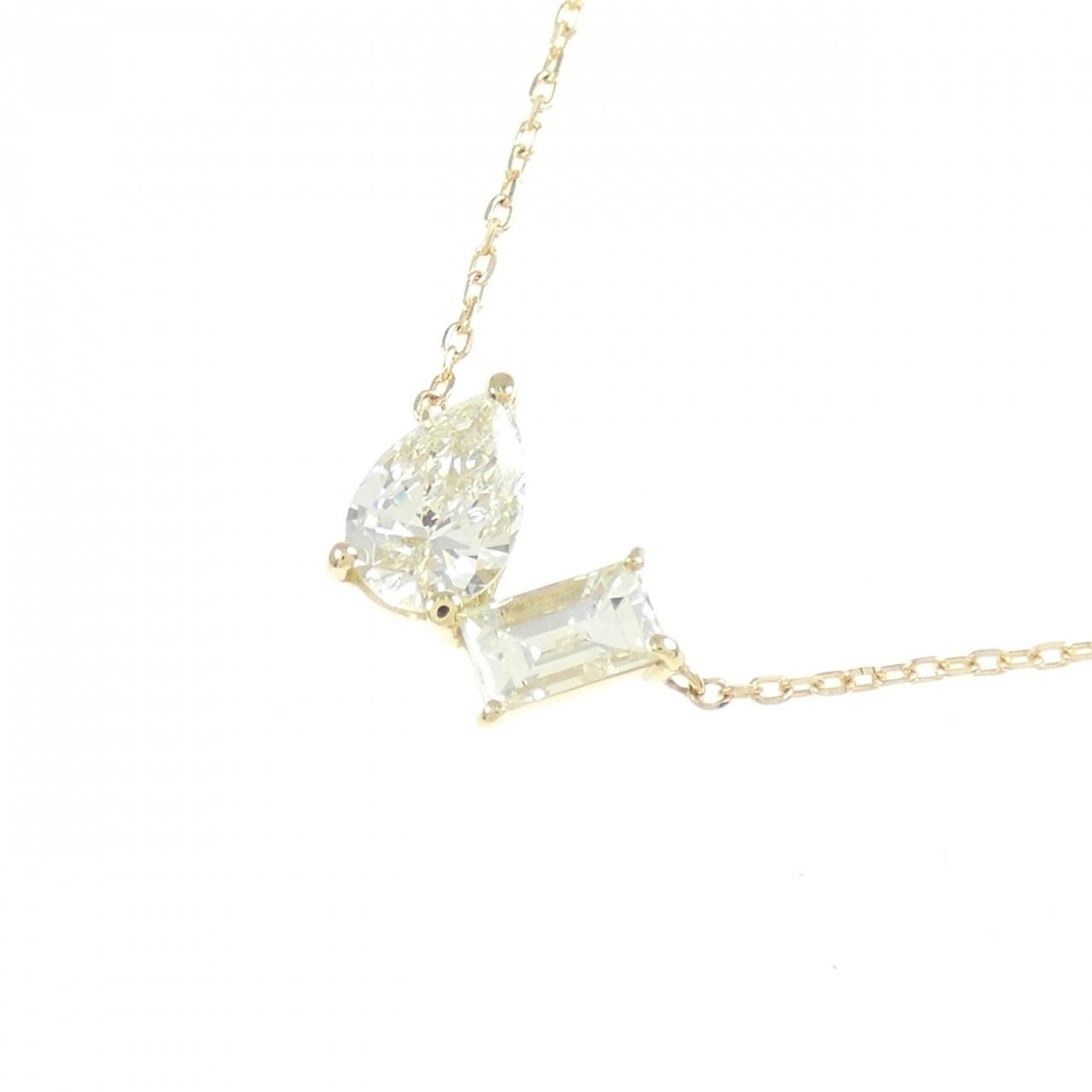【新品】K18YG ダイヤモンド ネックレス 0.60CT