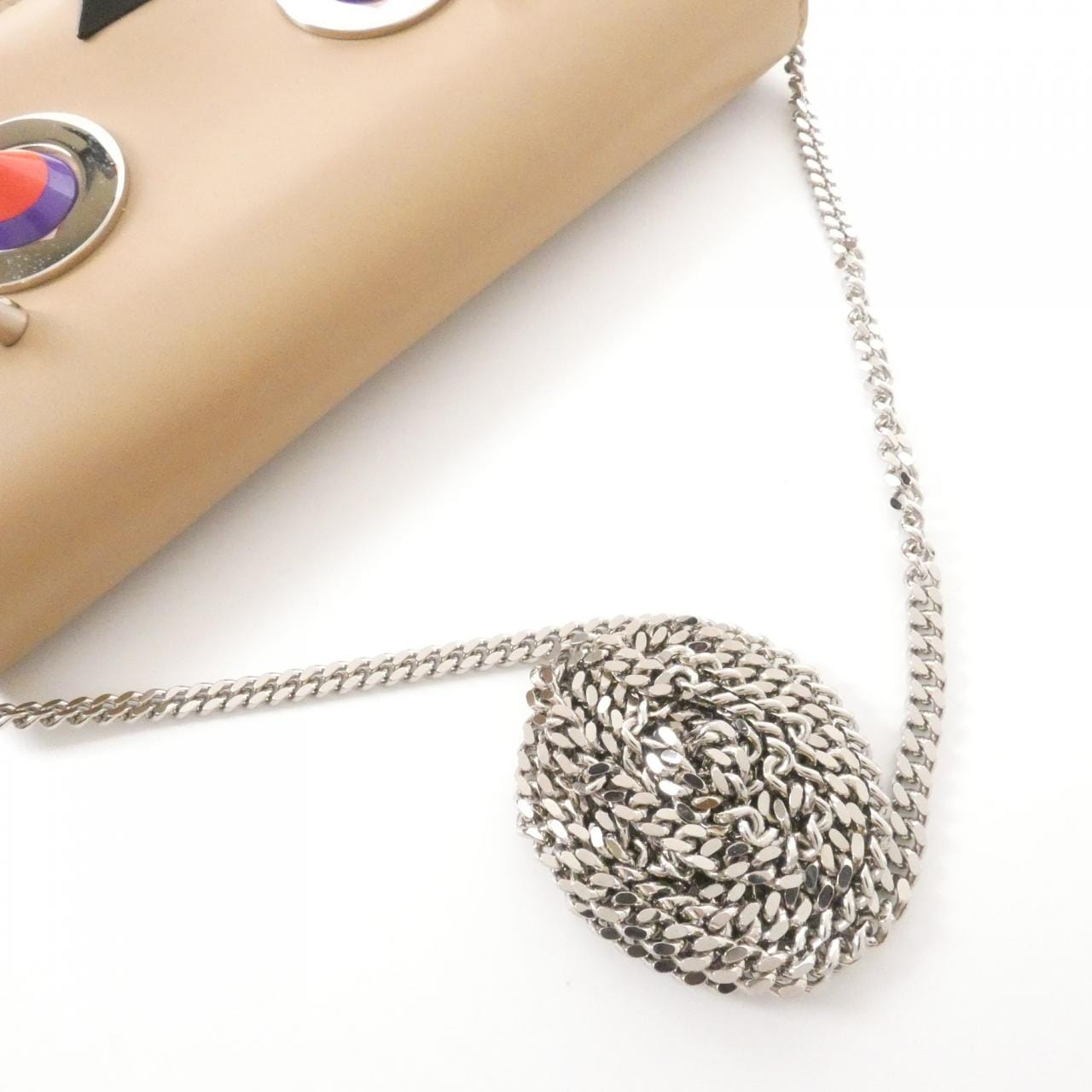 フェンディ BAG BUGS 8M0346 SL7 チェーンウォレット