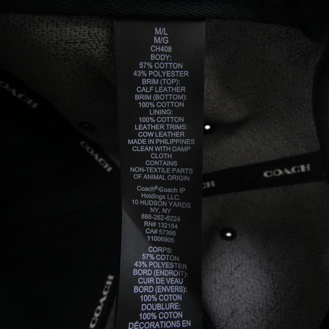 コーチ COACH キャップ