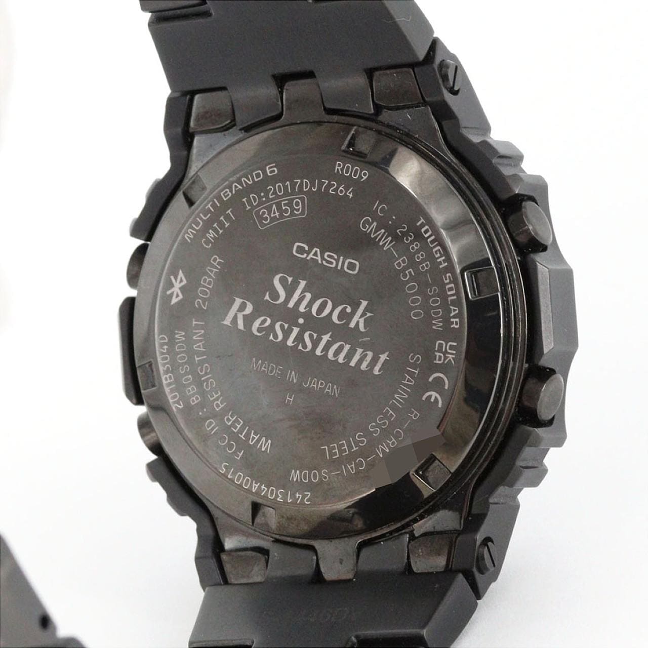 カシオ G-SHOCK 電波時計 GMW-B5000MB-1JF SS ソーラークォーツ