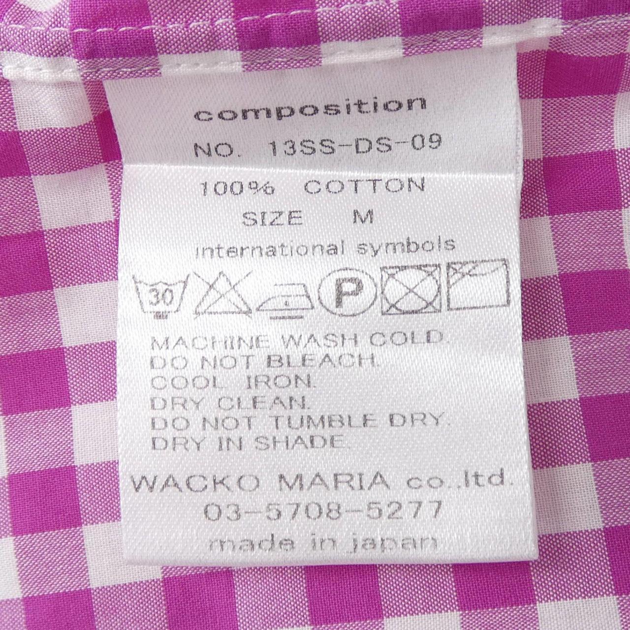 ワコマリア WACKO MARIA 13SS-DS-09 S／Sシャツ